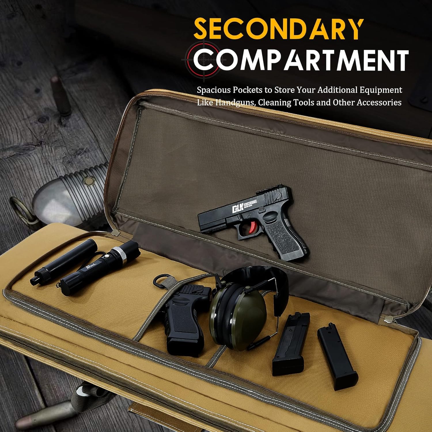 Durable Soft Double Gun Bag | All Range Tactical Rifle Case