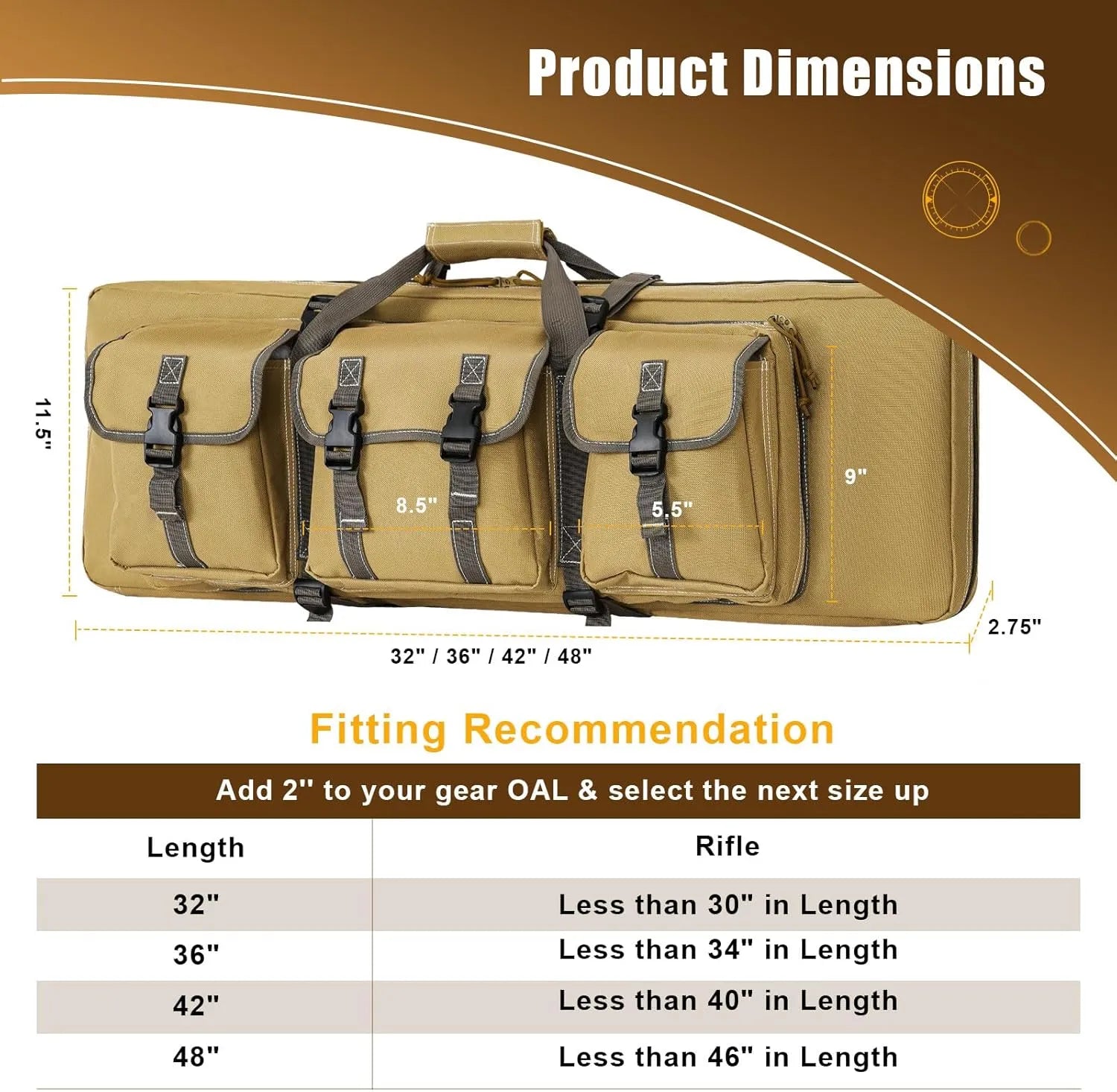 All Range Tactical Rifle Case Pro – DULCE DOM All Range Tactical Rifle Case Pro – DULCE DOM