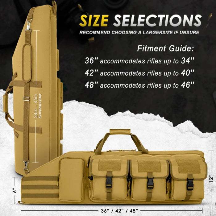 Tactical Gun Bag | Removable Dividers – DULCE DOM