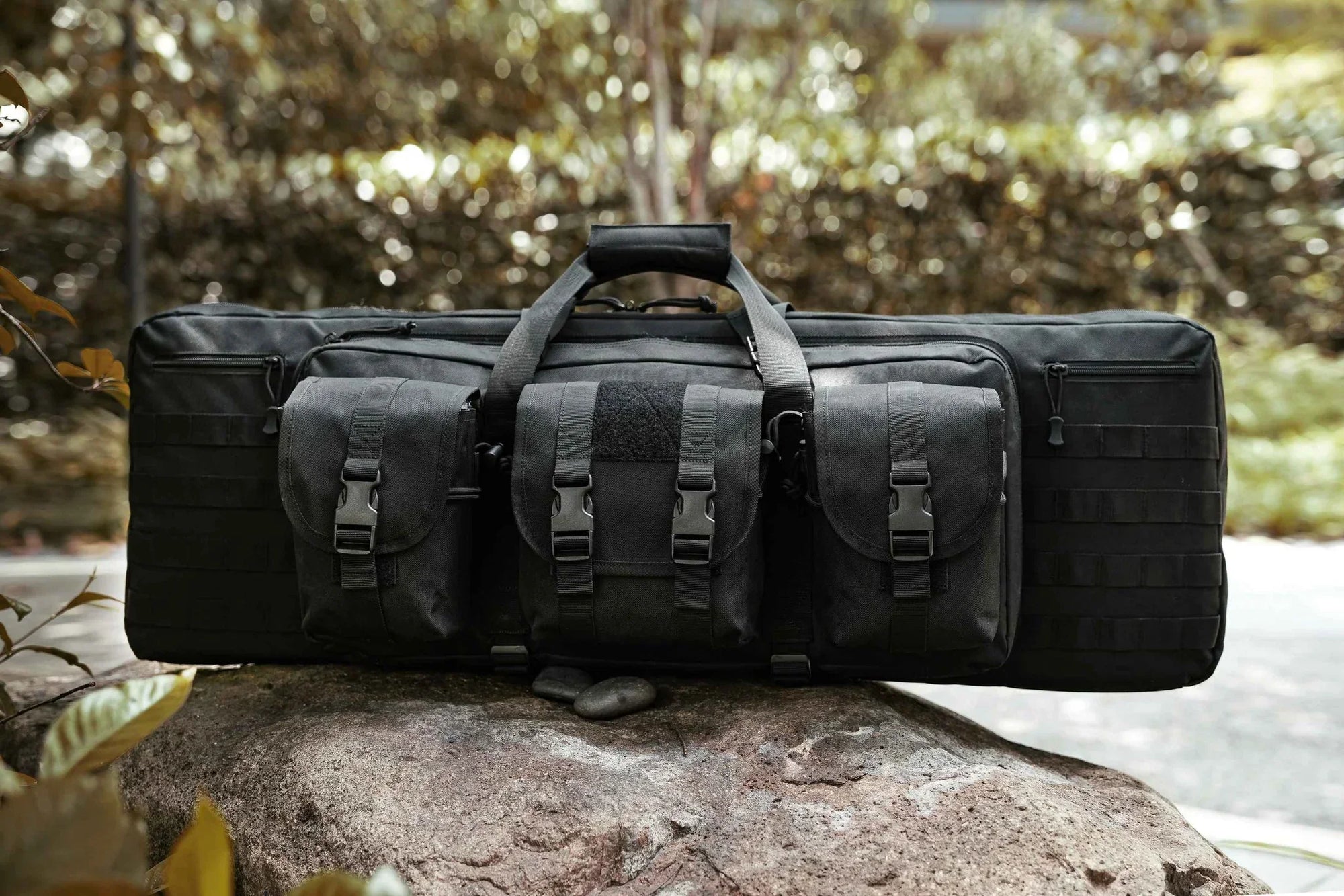 Dulce Dom Double Rifle Case with Molle System