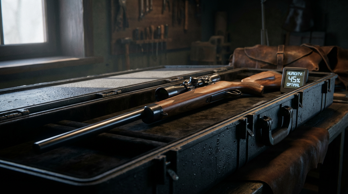 Prevent Rust with Built-in Gun Case Dehumidification