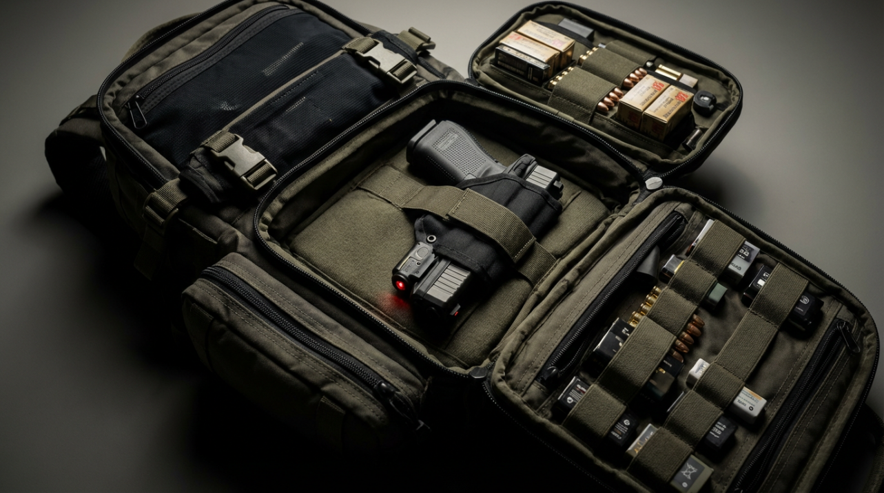 Safe Bag Storage for Laser-Equipped Firearms: A Practical Guide