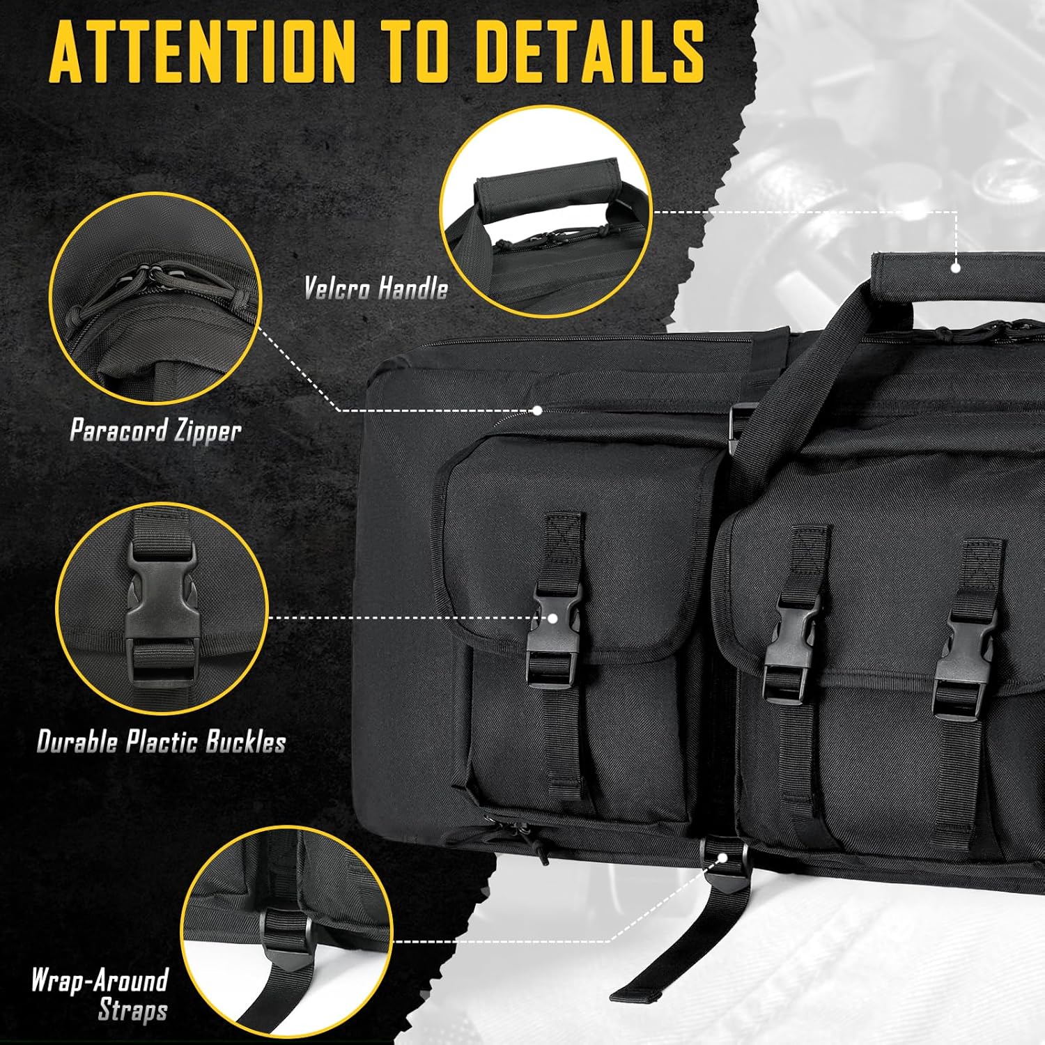 Durable Soft Double Gun Bag | All Range Tactical Rifle Case