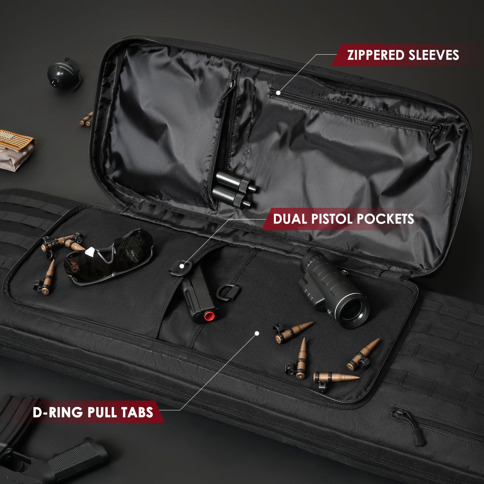 Allen 602-40 Durango Rifle Case 40 Soft Gun Bag - Safe and Vault Allen 602-40 Durango Rifle Case 40 Soft Gun Bag - Safe and Vault